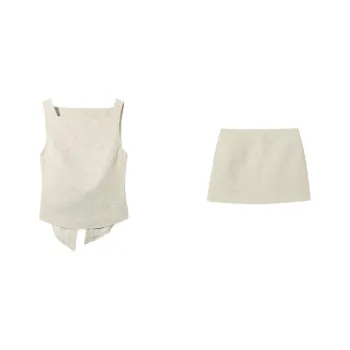 Udon House Two Piece Skirt Sets Women's