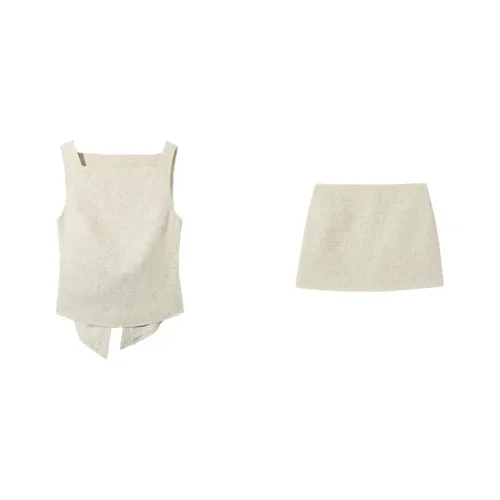 Udon House Two Piece Skirt Sets Women's