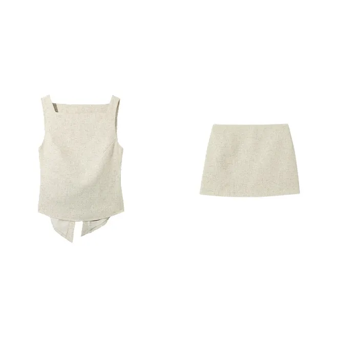 Udon House Two Piece Skirt Sets Women's-0