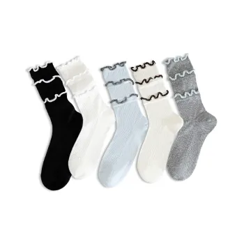 Gentle Welcome Mid Calf Socks Women's 5 Pack