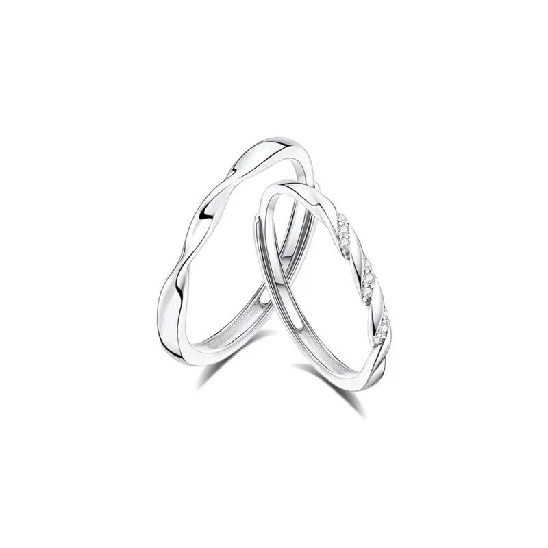 SEEPD Colored Glaze Zircon Ring Unisex-0