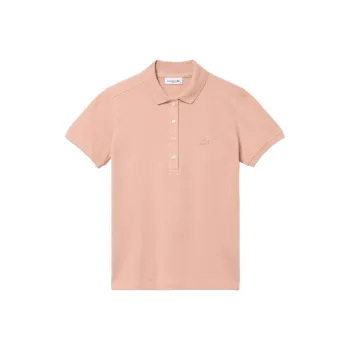 LACOSTE Polo Shirt Women's Beige