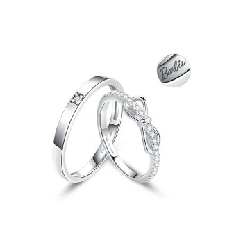 Barbie S925 Silver Rings Unisex
