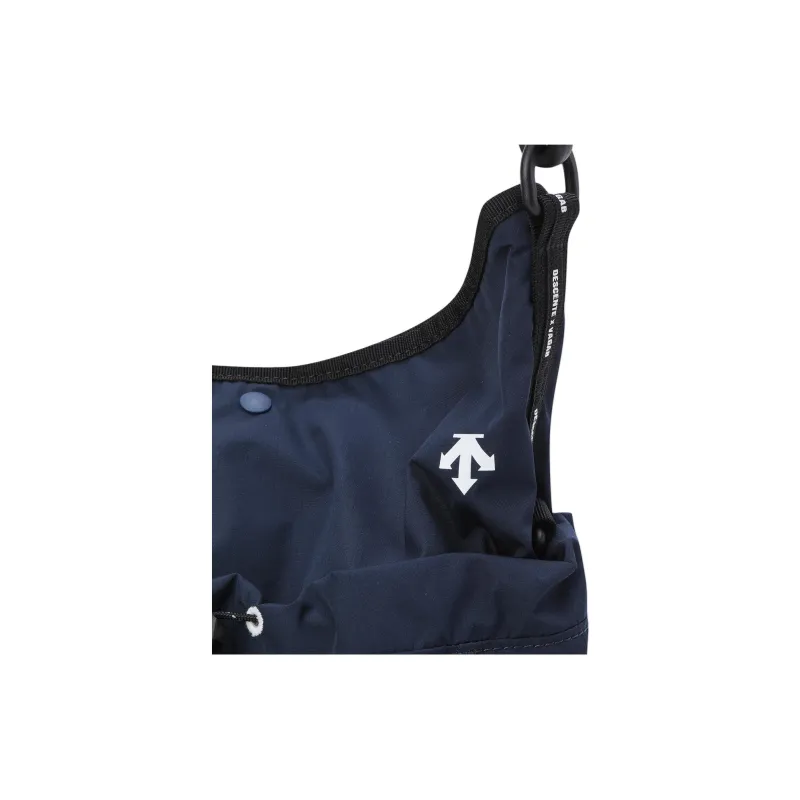 DESCENTE X Artist Kim Jung Yoon Lightweight Shoulder Bag Medium Size Unisex Marine Blue-5