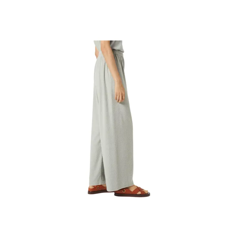 Loro Piana SS25 Casual Pants Women's Light Green-4