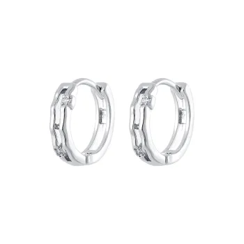 MISS XIA JWY Silver Plated Copper Earrings Unisex