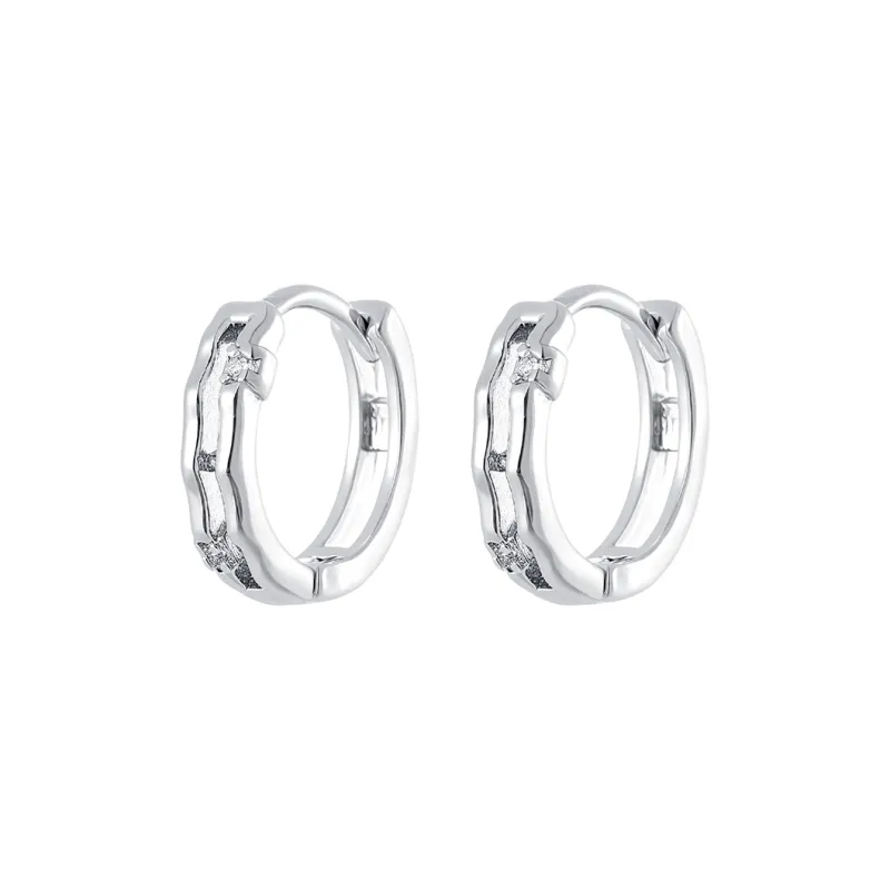MISS XIA JWY Silver Plated Copper Earrings Unisex-0