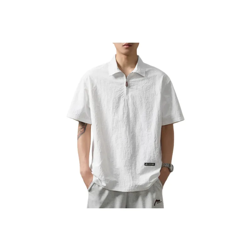 WOOD SOON Trendy Brand Casual Outdoor Shirt Short Sleeved Coat Unisex-0