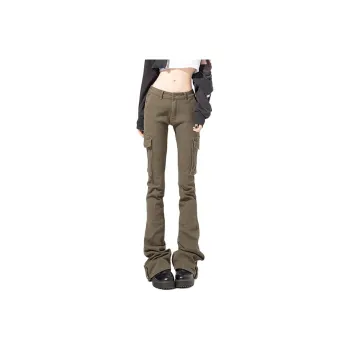 NHZN Jeans Women's Army Green
