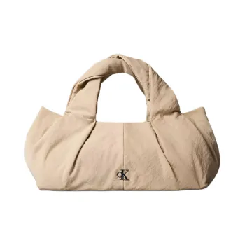 CALVIN KLEIN Nylon Handbag Women's Beige