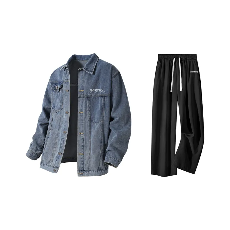 Qnxeey Casual Sportswear Unisex-2