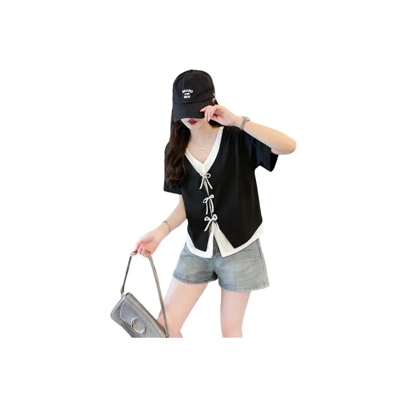 Flowers In Water T Shirt Women's-2