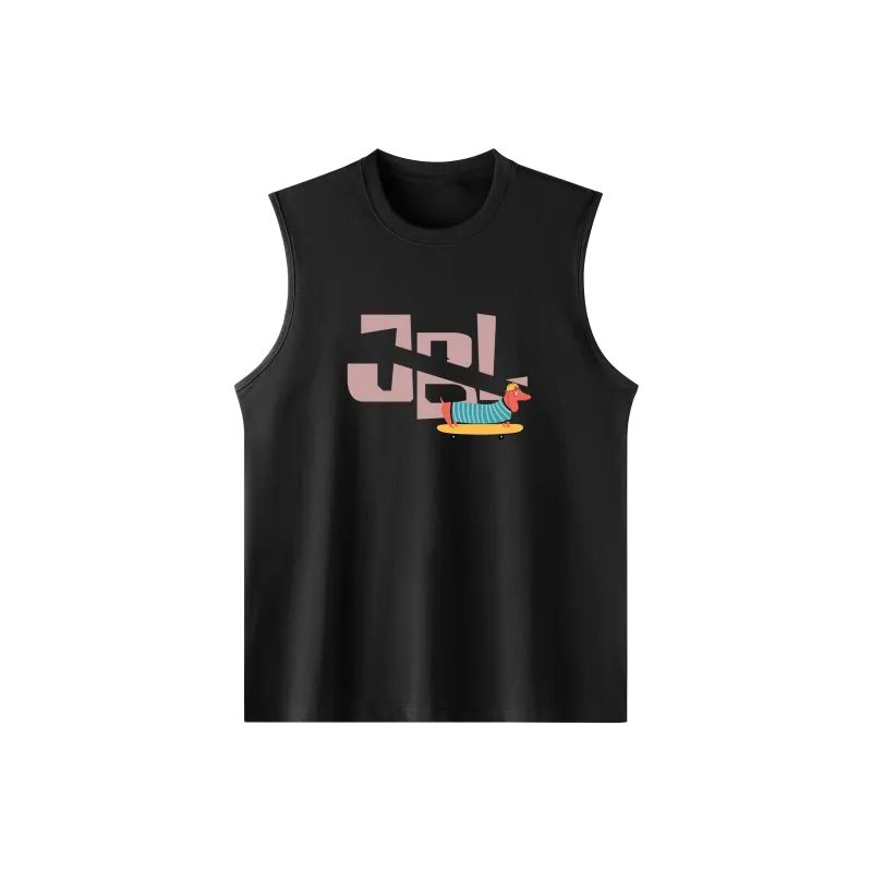JINBEILE Tank Tops Unisex-1