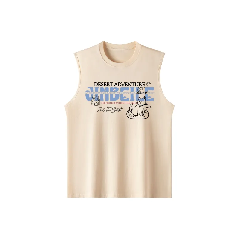 JINBEILE Tank Tops Unisex-10