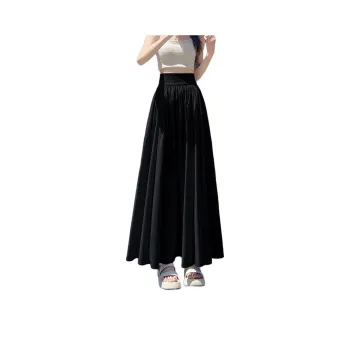 Flowers In Water Casual Long Skirt Women's