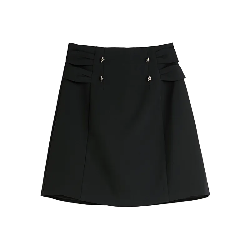 Hang Yi Court Casual Short Skirts Women's-0