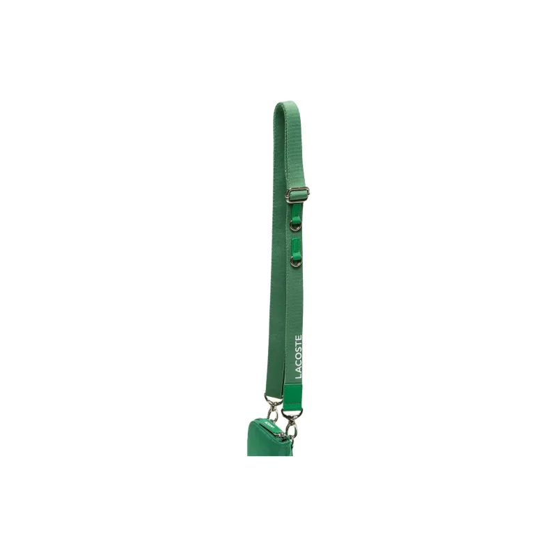 LACOSTE Nylon Cell Phone Pouch Men's Green-4