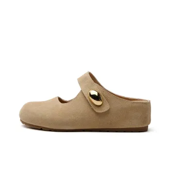 STELLA WEISZ Rubber Sole Abrasion Resistant Slip Resistant Closed Toe Slippers Women's