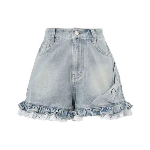 SNBL Denim Shorts Women's Blue