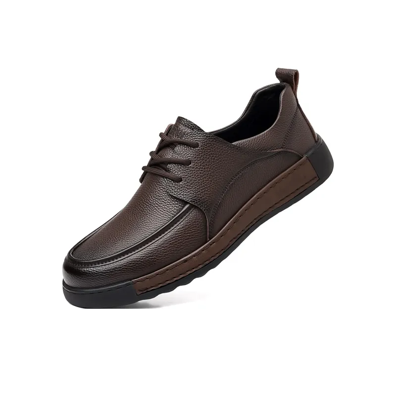 Dunnu Men's Casual Shoes Men Low Top Black-1