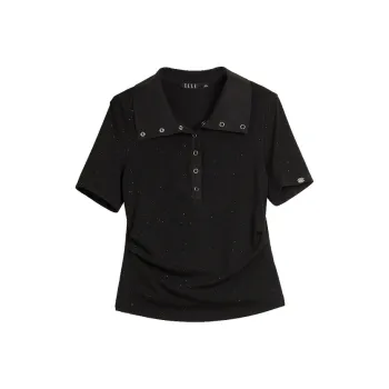 ELLE T Shirts Women's Black