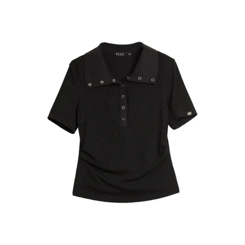 ELLE T Shirts Women's Black