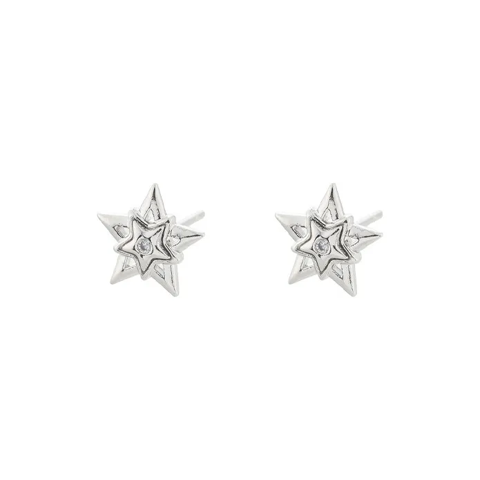 JKEM Copper Stud Earrings Unisex-0