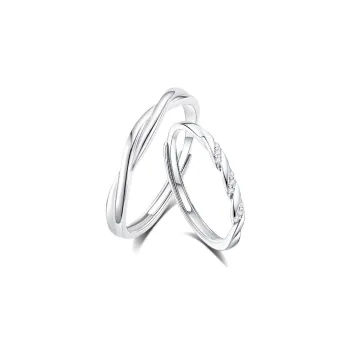 SEEPD Colored Glaze Zircon Ring Unisex