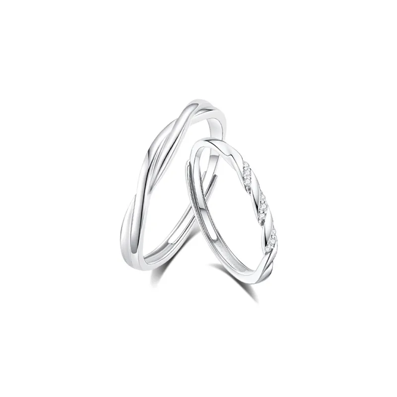 SEEPD Colored Glaze Zircon Ring Unisex-0