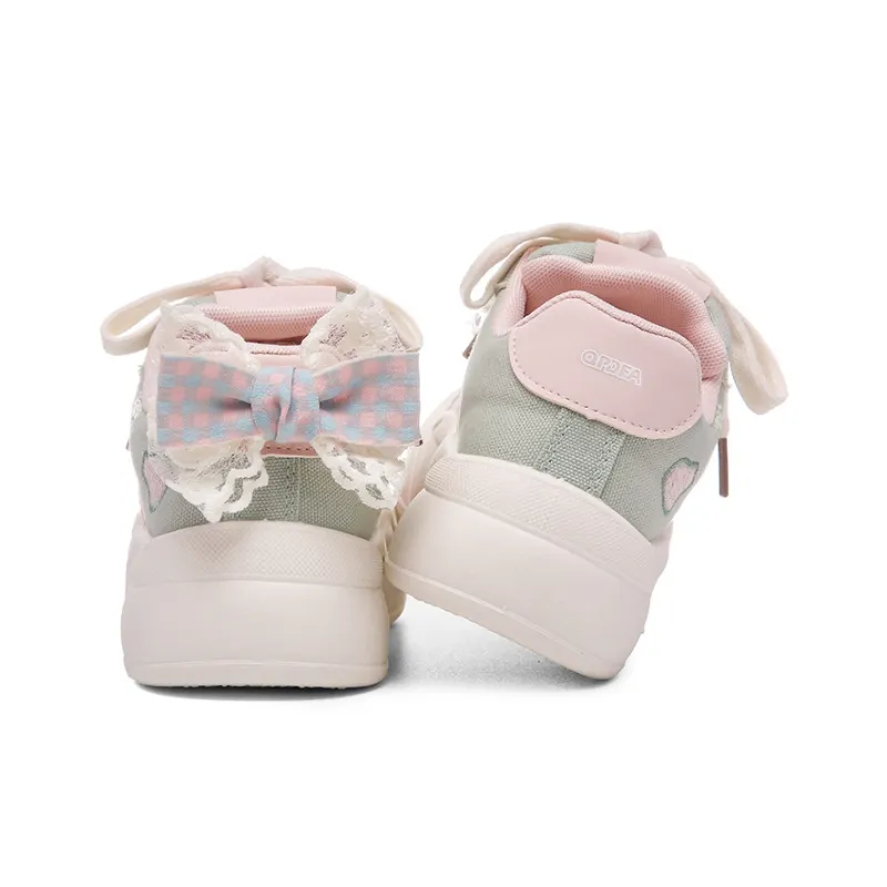Lovely You Wear resistant And Lightweight Low Top Skateboard Shoes Women's-22