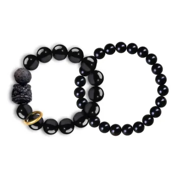 JIAFULAI Ebony Bracelets Unisex