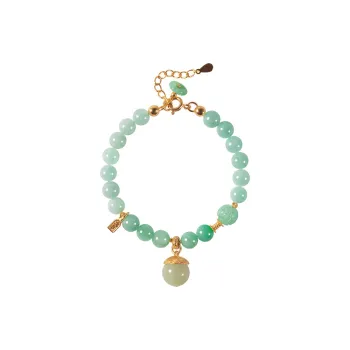 Long Fu Glutinous Jade Bracelets Women's