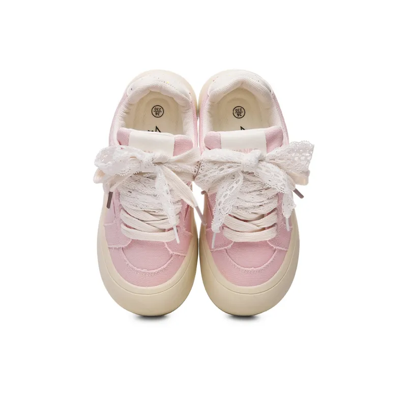 Lovely You Wear resistant And Lightweight Low Top Skateboard Shoes Women's-21