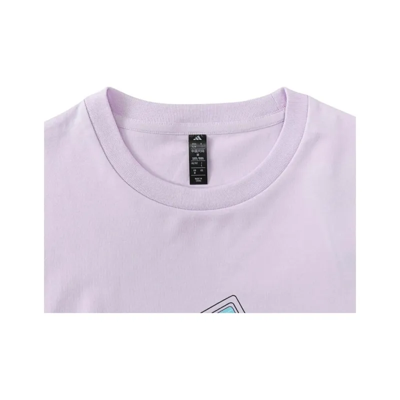 Adidas T Shirts Women's Purple-2