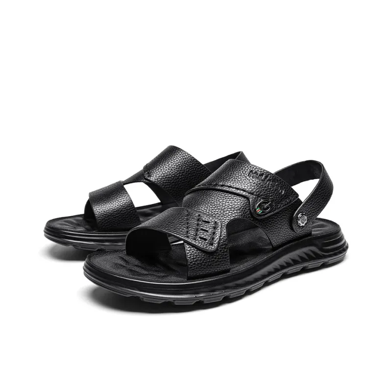Mulinsen Beach Sandals Men Black/Brown-2