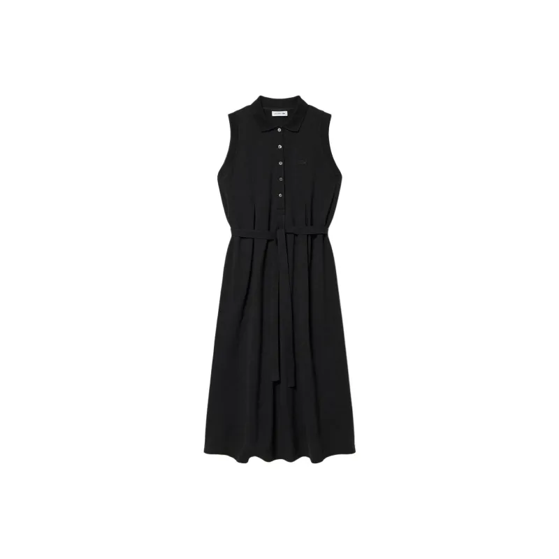 LACOSTE Sleeveless Dress Women's Black-0