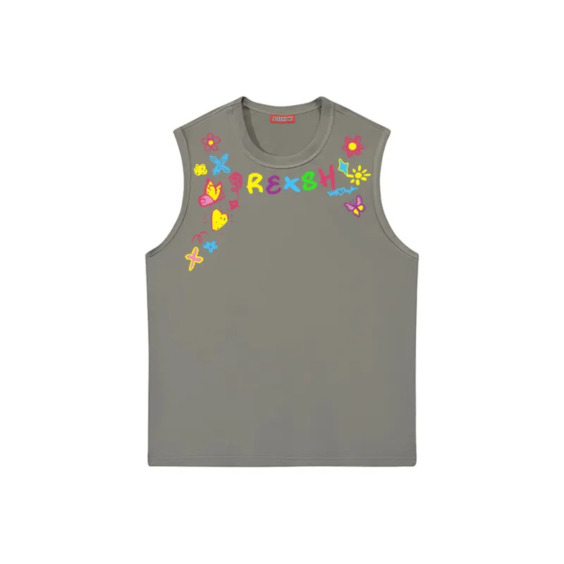 REXSHION Tank Tops Unisex-14
