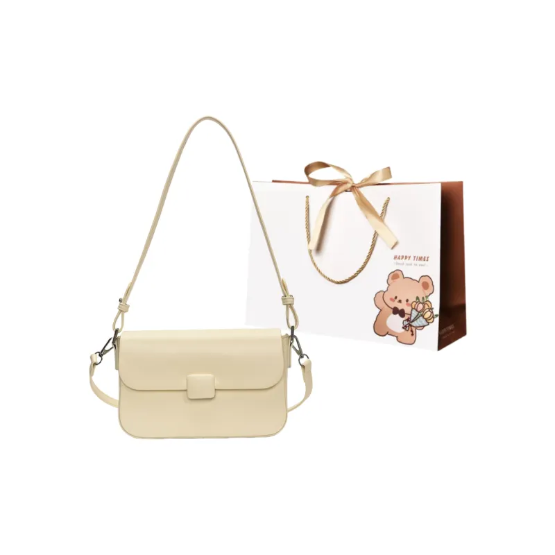ERANGBEAR PU Crossbody Bag Women's Multicolor-6