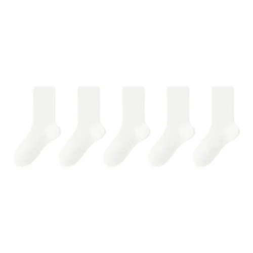 B&C.Room Mid Calf Socks Women's 5 Pack