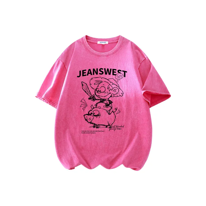 JEANSWEST T Shirts Unisex-12