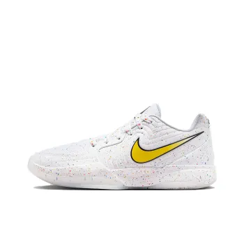 Nike Ja 2 Anti Slip Wear Resistant Low Top Basketball Shoes Unisex White