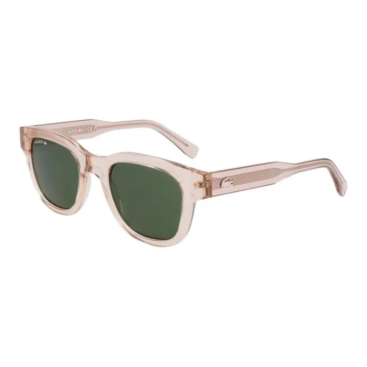 LACOSTE Plastic Resin Irregular Shape Sunglasses Men's Pink-0