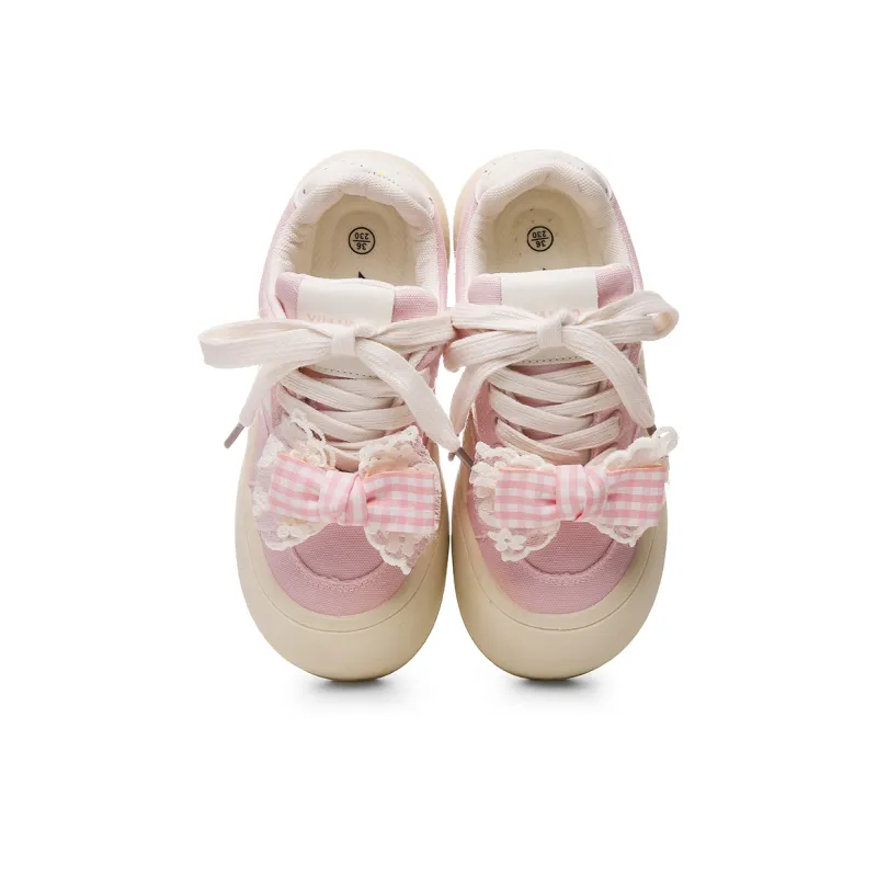 Lovely You Wear resistant And Lightweight Low Top Skateboard Shoes Women's-9