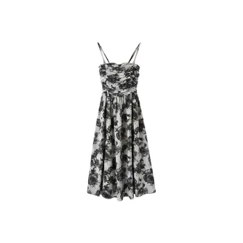DOSOHEB Slip Dresses Women's Ink Wash