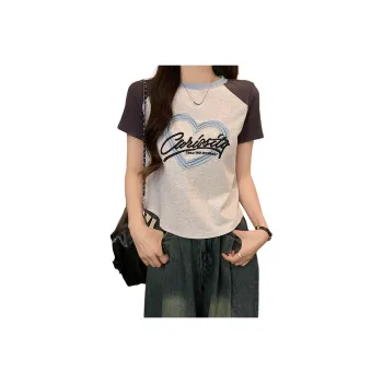 HTHK T Shirts Women's Blue