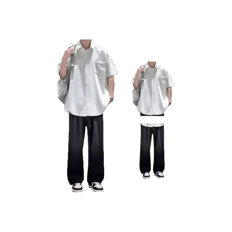 A/2/8/T Shirt Matching Sets Unisex-5