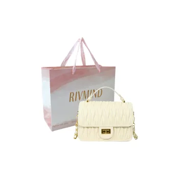 RIVMIND PU One Shoulder Handbag Women's Multicolor
