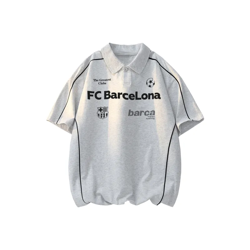 FCB ARCELONA T Shirts Unisex-6