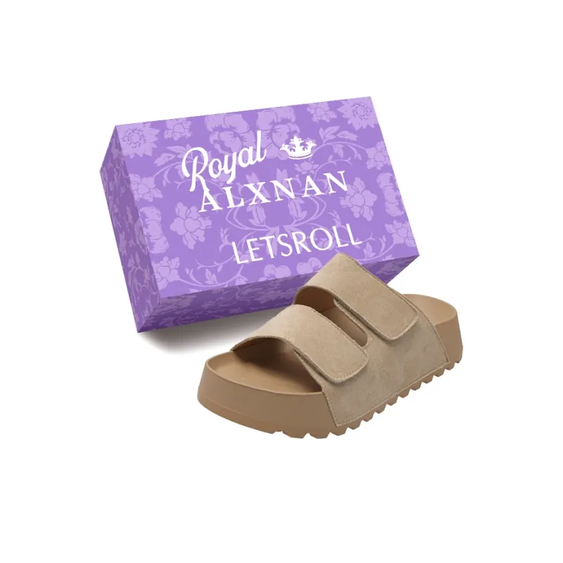 Alxnan Slip Resistant Slide Slippers Women's Box-2