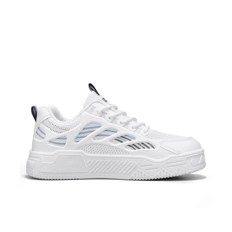 Kuding Slip Resistant Cushioning Abrasion Resistant Lightweight Breathable Low Top Skateboard Shoes Men's-8